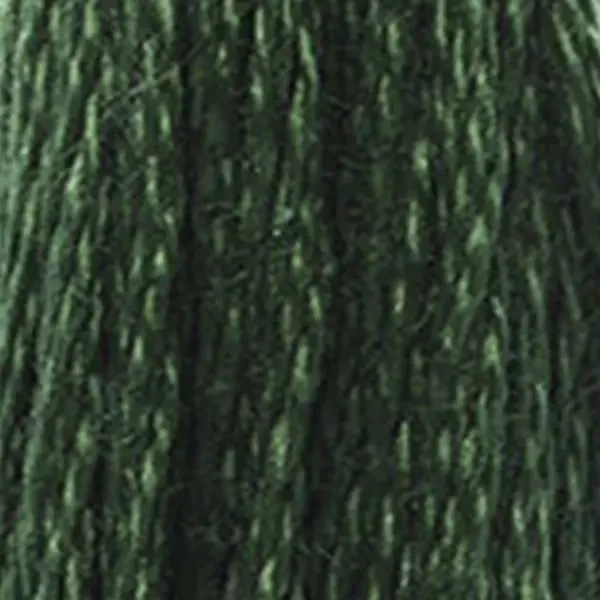 Ață pentru broderie DMC Mouliné (împărțit, 6 fire), 8 m - 244-895, Hunter Green - VY DK