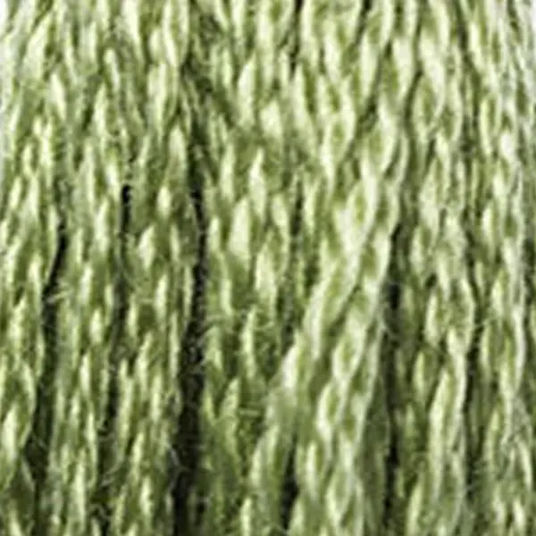 Ață pentru broderie DMC Mouliné (împărțit, 6 fire), 8 m - 266-3364, Pine Green