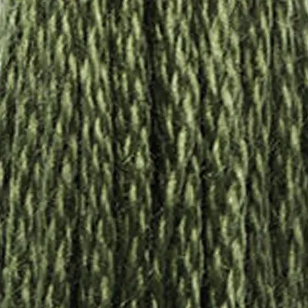 Ață pentru broderie DMC Mouliné (împărțit, 6 fire), 8 m - 280-3051, Green Gray - DK