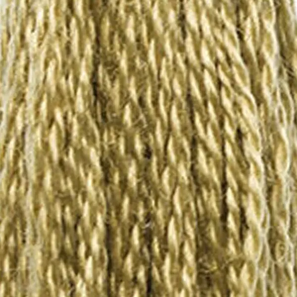 Ață pentru broderie DMC Mouliné (împărțit, 6 fire), 8 m - 314-3045, Yellow Beige - DK