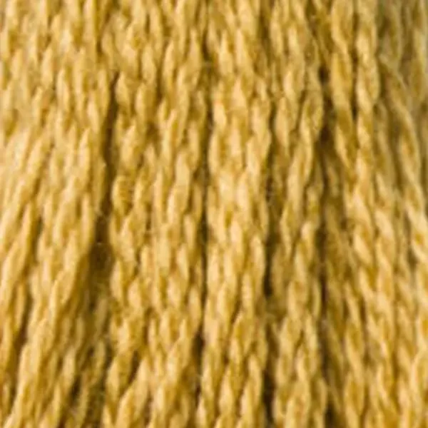 Ață pentru broderie DMC Mouliné (împărțit, 6 fire), 8 m - 318-680, Old Gold - DK