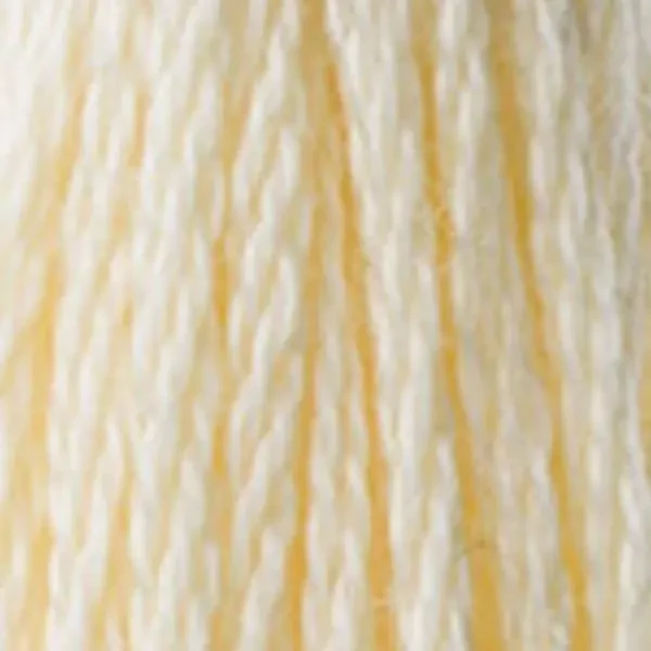 Ață pentru broderie DMC Mouliné (împărțit, 6 fire), 8 m - 328-3823, Yellow - ULT PALE