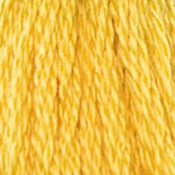 Ață pentru broderie DMC Mouliné (împărțit, 6 fire), 8 m - 346-972, Canary - DEEP