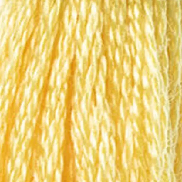 Ață pentru broderie DMC Mouliné (împărțit, 6 fire), 8 m - 349-743, Yellow - MED