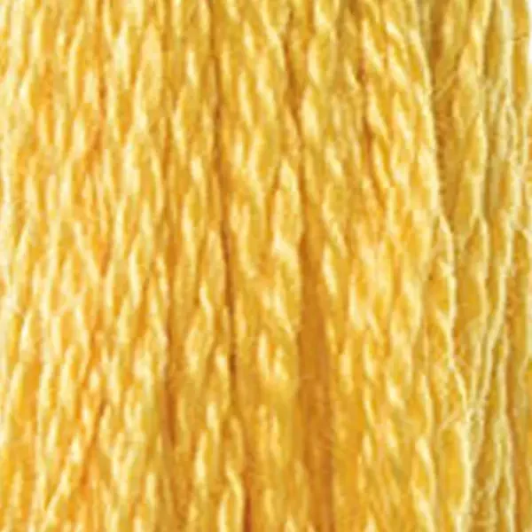 Ață pentru broderie DMC Mouliné (împărțit, 6 fire), 8 m - 350-742, Tangerine - LT