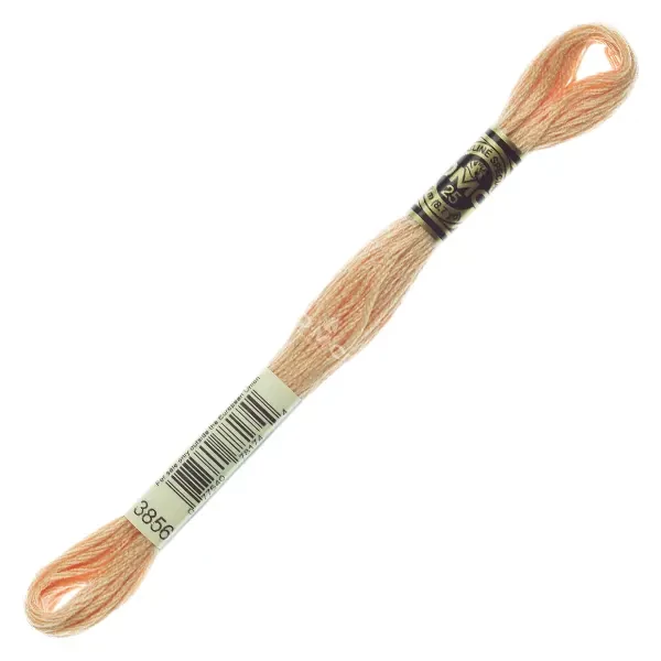 Ață pentru broderie DMC Mouliné (împărțit, 6 fire), 8 m - 364-3856, Mahogany - ULT VY LT