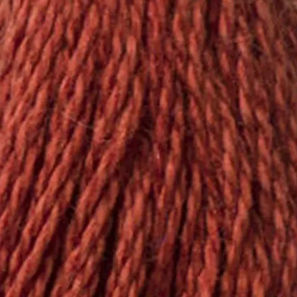 Ață pentru broderie DMC Mouliné (împărțit, 6 fire), 8 m - 373-918, Red Copper - DK