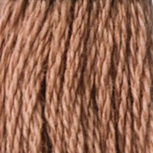 Ață pentru broderie DMC Mouliné (împărțit, 6 fire), 8 m - 408-3772, Desert Sand - VY DK