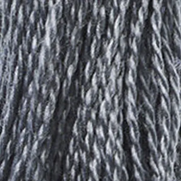 Ață pentru broderie DMC Mouliné (împărțit, 6 fire), 8 m - 480-413, Pewter Gray - DK