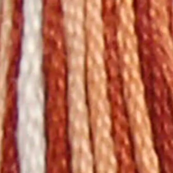 Ață pentru broderie DMC Mouliné (împărțit, 6 fire), 8 m - 499-69, Variegated - Terra Cotta