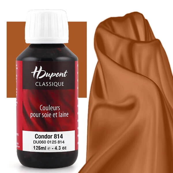 H Dupont Classique vopsea de mătase, fixare cu abur   125 ml - 814 condor, condor