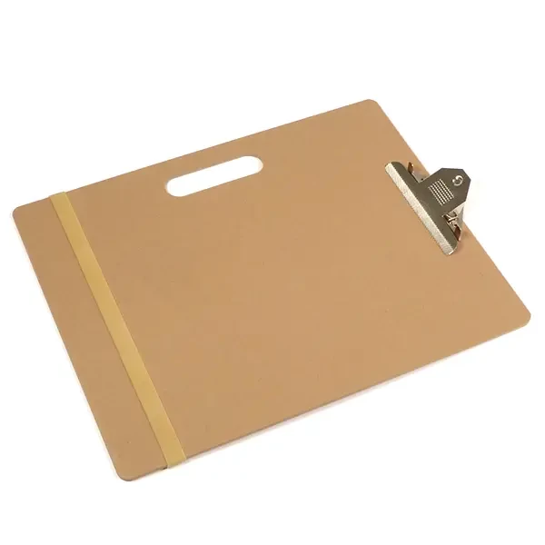 Tablă de desen, tablă de scris, cu clip metalic, dispozitiv de fixare din elastic, A3