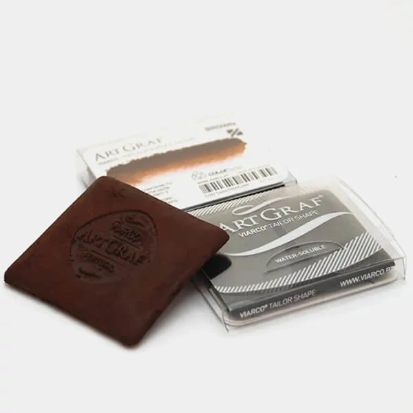 Cretă acuarelă Viarco ArtGraf Tailor Shape  - brown