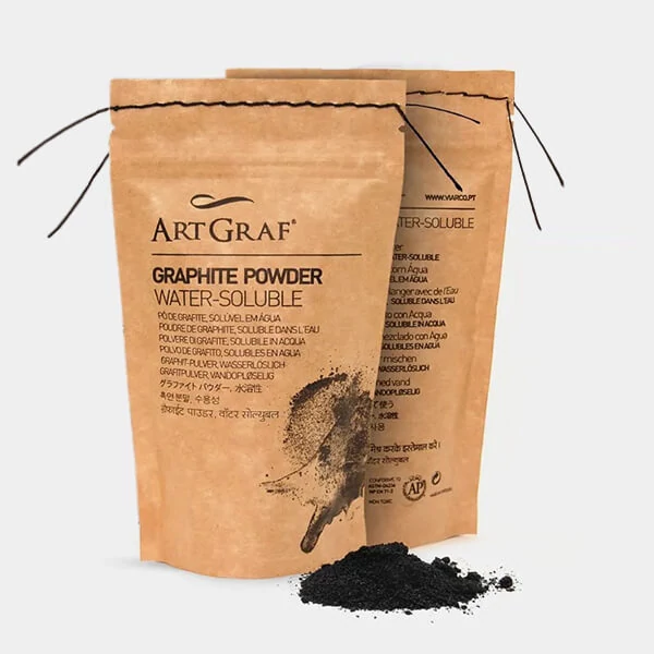 Pulbere de grafit  pentru acuarelă ArtGraf - 250 g
