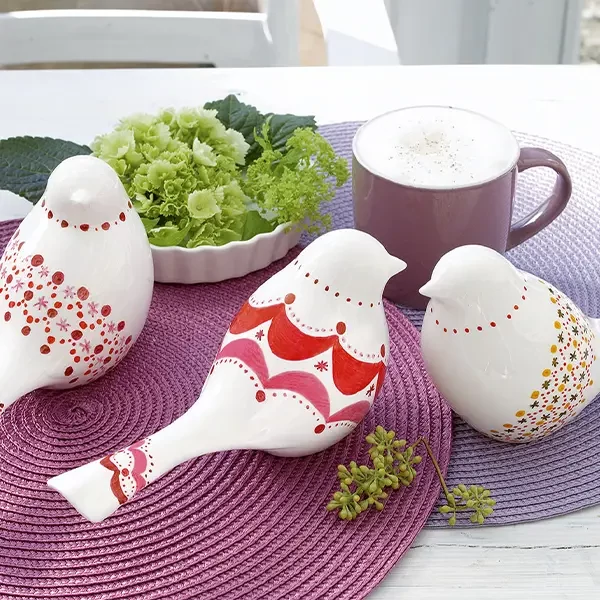 Set markere tip pensulă pentru porțelan - Warm Color