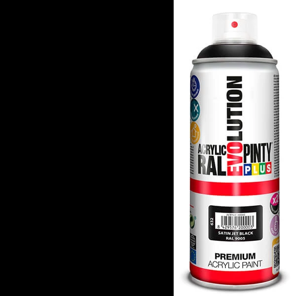 Spray vopsea acrilică, EVOLUTION luciu de mătase, 400 ml - RAL9010 pure white