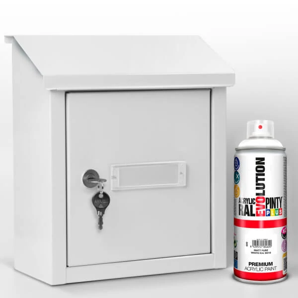 Spray vopsea acrilică, EVOLUTION mat, 400 ml - RAL9010 pure white