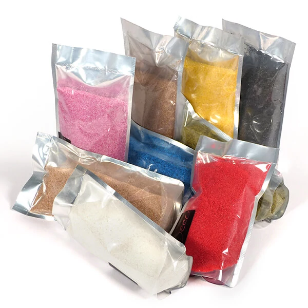 Nisip decor, 500 g - verde