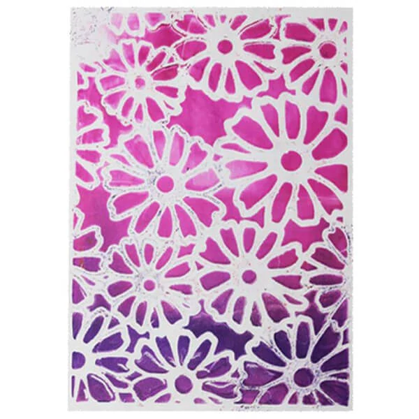 Stencil, Gelli Arts, 5x7