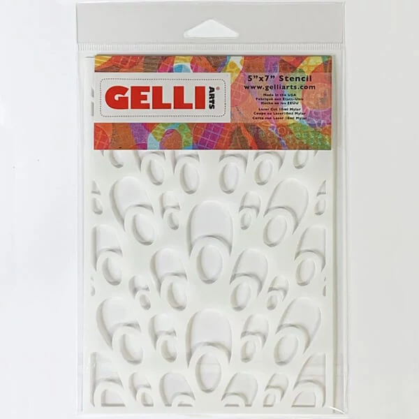 Stencil, Gelli Arts, 5x7