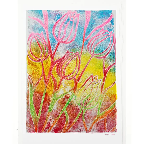 Stencil, Gelli Arts, 5x7