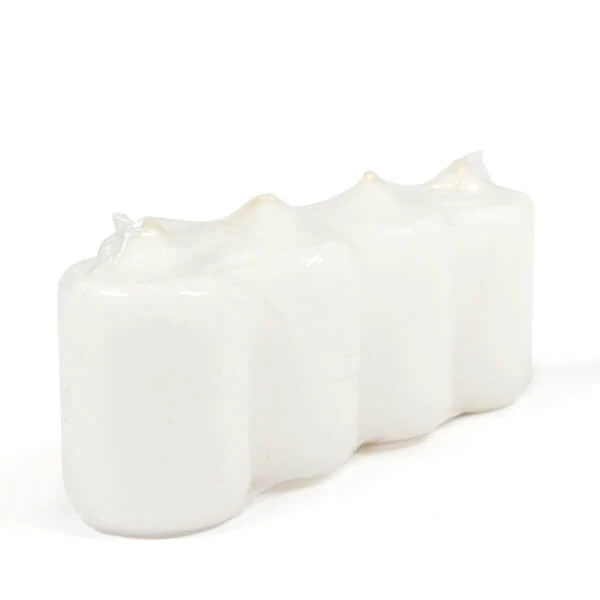 Lumânare de Advent, 4 buc - alba