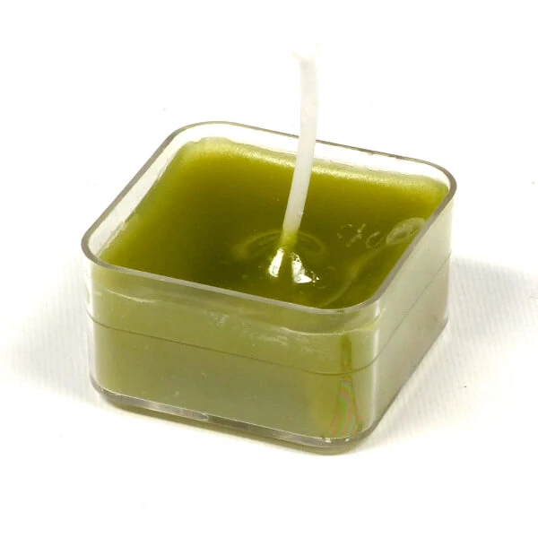 Ceară de lumânări și jeleu de lumânare colorant - verde de măsline