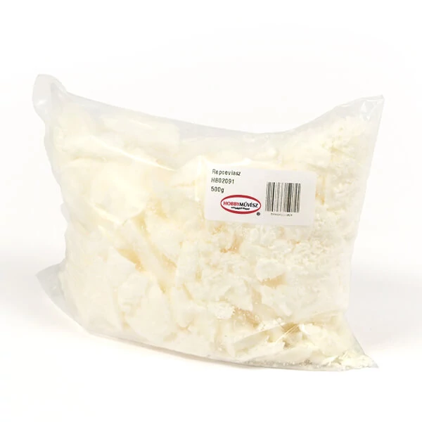 Ceară de rapiță pentru fabricarea lumanarilor din sticlă, 500 g