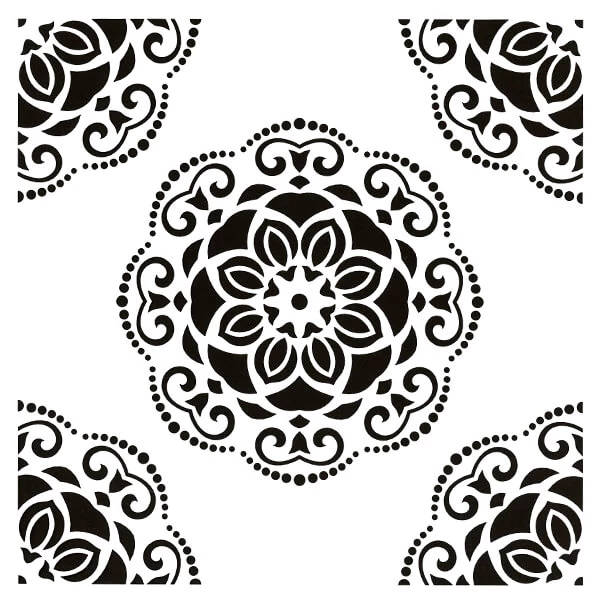Șablon , Cadence, 25x25 cm - mandala