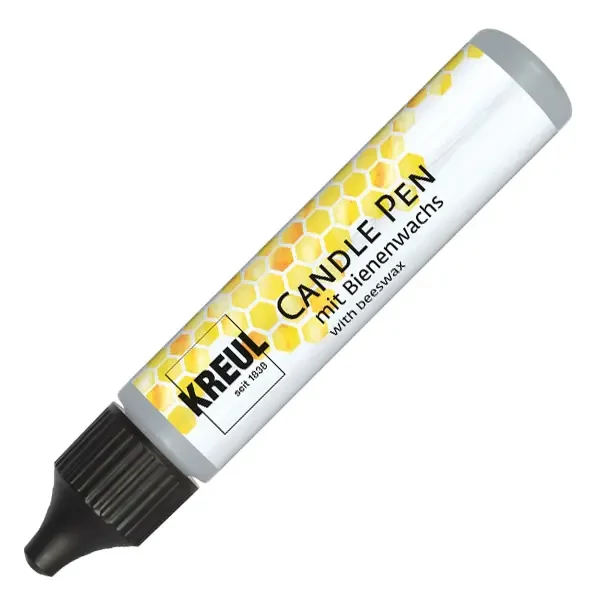 Creion pentru pictat cu lumânare Kreul, 29 ml - argint