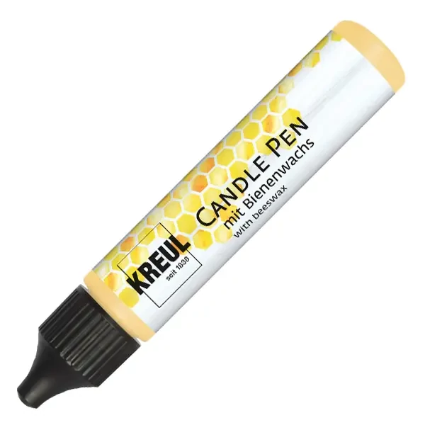 Creion pentru pictat cu lumânare Kreul, 29 ml - aur