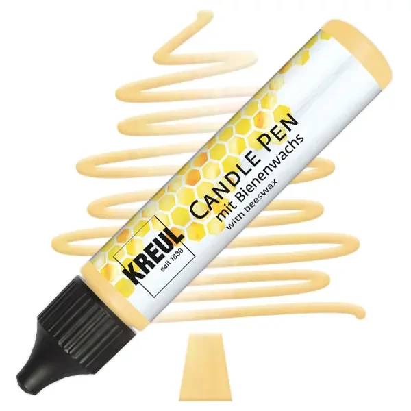Creion pentru pictat cu lumânare Kreul, 29 ml - aur