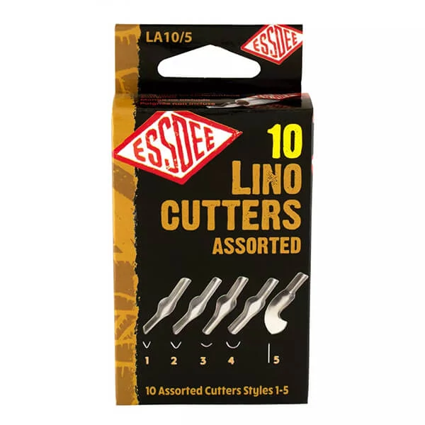 Essdee - Set cuțite pentru linogravare, 10 buc