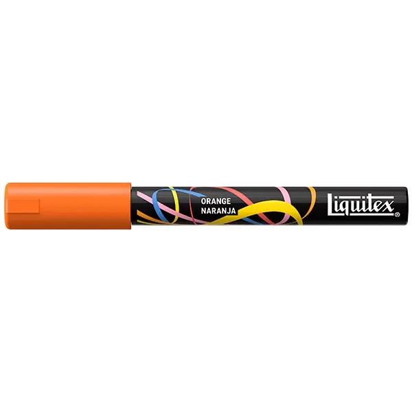 Liquitex Marker – marker decorativ acrilic, 2 mm, vârf rotund - orange