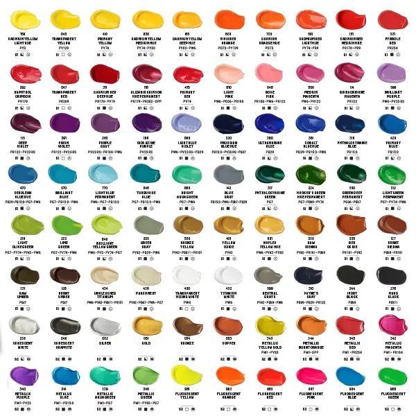 Vopsea acrilică Liquitex Basics, 22 ml - 159, cadmium yellow light hue