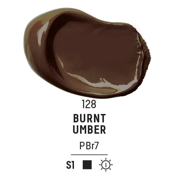 Vopsea acrilică Liquitex Basics, 22 ml - 128, burnt umber