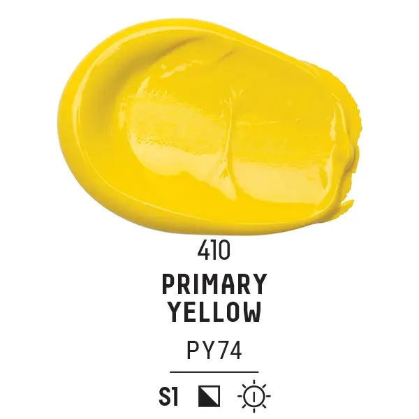 Vopsea acrilică Liquitex Basics, 22 ml - 410, primary yellow