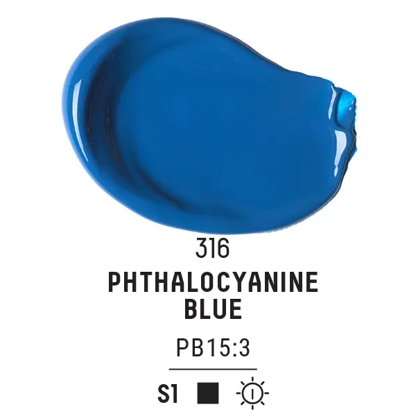 Vopsea acrilică Liquitex Basics, 22 ml - 420, primary blue