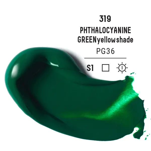 Liquitex Heavy Body vopsea acrilică, 59 ml - 319, phthalocyanine green yellow shade