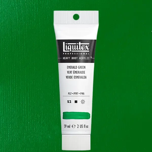 Liquitex Heavy Body vopsea acrilică, 59 ml - 450, emerald green