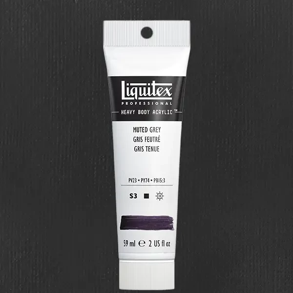 Liquitex Heavy Body vopsea acrilică, 59 ml - 505, muted grey