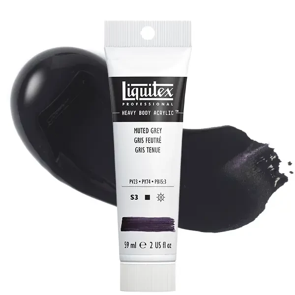 Liquitex Heavy Body vopsea acrilică, 59 ml - 505, muted grey