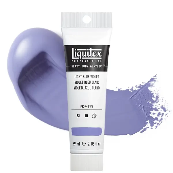 Liquitex Heavy Body vopsea acrilică, 59 ml - 680, light blue violet