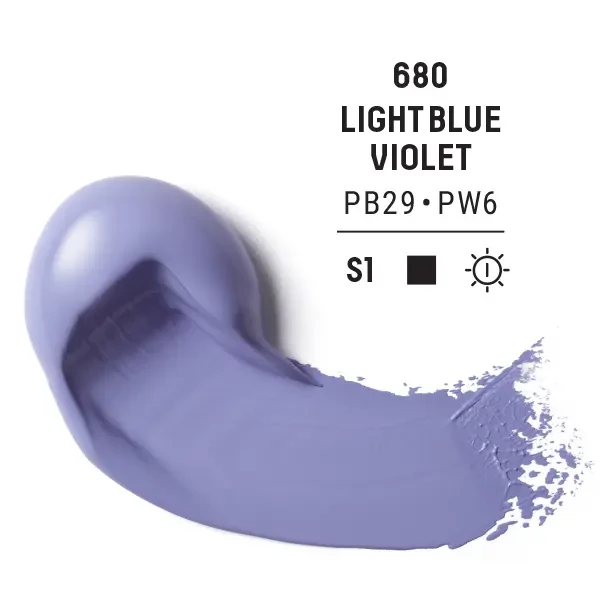Liquitex Heavy Body vopsea acrilică, 59 ml - 680, light blue violet