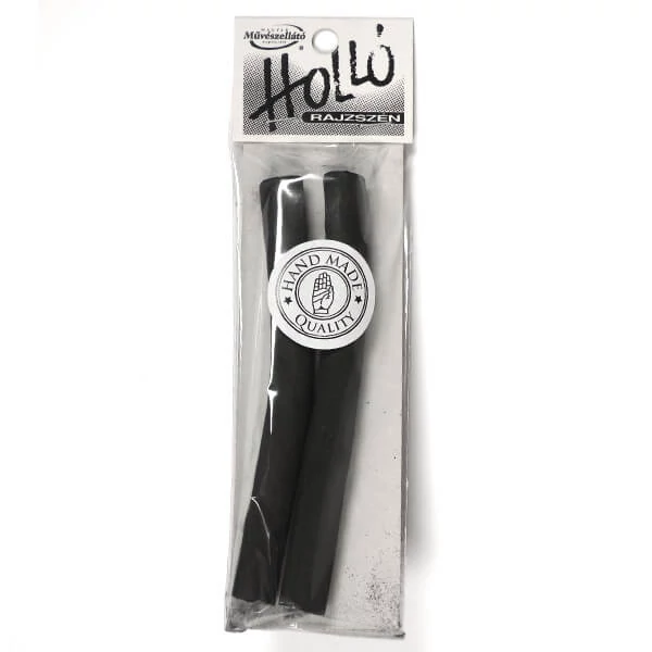 Hollo Set cărbune ars pentru desen- 2 buc, gros