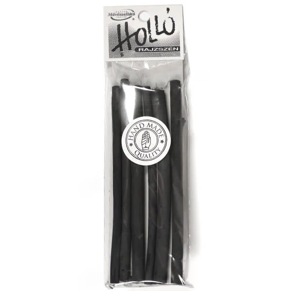 Hollo Set cărbune ars pentru desen- 6 buc, subțire