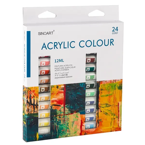 Set de vopsele acrilice - 24x12 ml