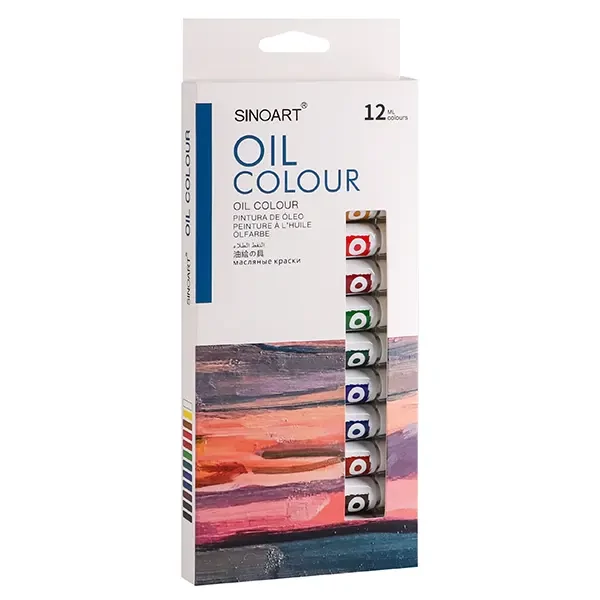 Set de vopsele în ulei - 12x12 ml