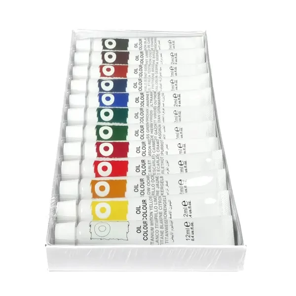 Set de vopsele în ulei - 12x12 ml