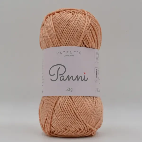 Fire de bumbac Panni, 50 g - 019, piersică (Catania 401)